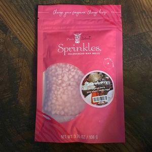 Pink zebra snowberry sprinkles